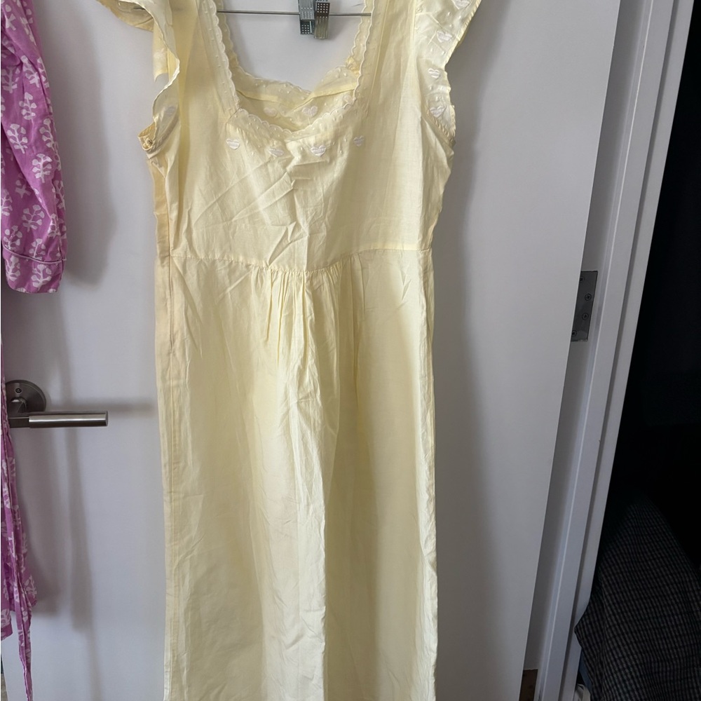 Ciao Lucia Yellow Midi Dress - Picture 8 of 11